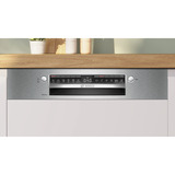 Bosch SMI4HTS14E Serie 4, Spülmaschine edelstahl (gebürstet), 60 cm, Home Connect
