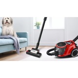 Bosch Serie 6 ProAnimal BGC41PET, Bodenstaubsauger rot/schwarz