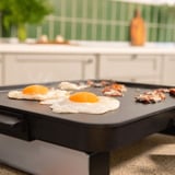 Cecotec Tischgrill Magnet 1800, Elektro-Grillplatte schwarz/silber, 1.800 Watt