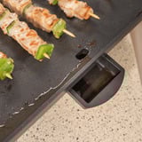 Cecotec Tischgrill Magnet 1800, Elektro-Grillplatte schwarz/silber, 1.800 Watt