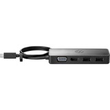 HP USB-C Travel Hub G2 EURO, USB-Hub schwarz