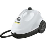 Kärcher SC 2 EasyFix, Dampfreiniger weiß/schwarz, 1.500 Watt, mit Bodenreinigungsset EasyFix