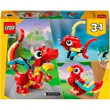 LEGO 31145 Creator 3-in-1 Roter Drache, Konstruktionsspielzeug 