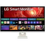 LG Smart Monitor 32U721SA-W, LED-Monitor 80 cm (32 Zoll), weiß, UltraHD/4K, VA, HDMI, USB-C, WebOS, FB