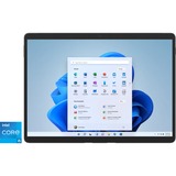 Microsoft Surface Pro 8 Commercial, Tablet-PC platin, Windows 11 Pro, 256GB, i5