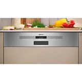 Neff S245ECS00E, Spülmaschine edelstahl (gebürstet), 60 cm, Home Connect, XXL