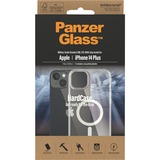 PanzerGlass HardCase, Handyhülle transparent, iPhone 14 Plus, MagSafe