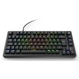 Sharkoon SKILLER SGK25, Gaming-Tastatur schwarz, DE-Layout, Huano Red