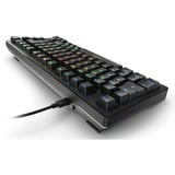 Sharkoon SKILLER SGK25, Gaming-Tastatur schwarz, DE-Layout, Huano Red
