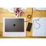 Ansmann Magnetisches USB Typ-C auf Lightning Ladekabel schwarz, USB-C / Lightning