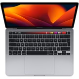 Apple MacBook Pro 33,8 cm (13,3") 2022, Notebook grau, M2, 10-Core GPU, macOS Ventura, Deutsch, non DEP, 256 GB SSD