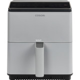 Cosori Heißluftfritteuse Dual Blaze Chef Edition CAF-P583S-AEUR hellgrau, 1.750 Watt, Korb 6,4 Liter