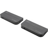 Digitus 4K HDMI KVM Extender Set, HDMI Verlängerung 1x Sender, 1x Empfänger