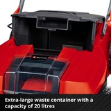 EINHELL Akku-Kehrmaschine TE-SW 18/610 Li-Solo, 18Volt rot/schwarz, ohne Akku und Ladegerät