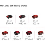 EINHELL Power X-Change Akku-Kehrmaschine TE-SW 18/610 Li-Solo, 18Volt rot/schwarz, ohne Akku und Ladegerät