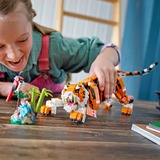 LEGO 31129 Creator 3-in-1 Majestätischer Tiger, Konstruktionsspielzeug 3-in-1 Tierfiguren-Set, Panda oder Fisch