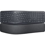 Logitech ERGO K860, Tastatur schwarz, DE-Layout, schmutzabweisendes Material, kompatibel mit Windows/Mac