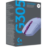 Logitech G305 LIGHTSPEED Gaming, Gaming-Maus lila