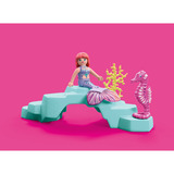 PLAYMOBIL 72107 Fantasy & Magic Meerjungfrau mit Geschenk, Konstruktionsspielzeug 