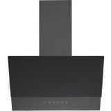 Respekta Kaya (CH 66060 BSGA), Dunstabzugshaube edelstahl (dunkel), 60 cm