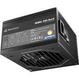 Sharkoon Rebel P20 Gen2 750, PC-Netzteil schwarz, 1x 12 Pin High Power Anschluss, 3x PCIe, Kabelmanagement, 750 Watt