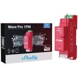 Shelly Qubino Pro 1PM  Z-WAVE, Relais rot