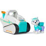 Spin Master Paw Patrol - Schneemobil mit Everest Spielfigur, Spielfahrzeug 
