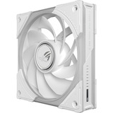 ASUS ROG Eurux GR120 ARGB, Gehäuselüfter weiß, Reverse, 122 mm