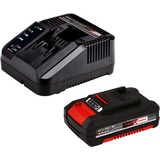 EINHELL Power X-Change Akku-Fugenreiniger GC-CC 18Li Kit, 18Volt rot/schwarz, Li-Ionen-Akku 2,0Ah