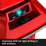 EINHELL Professional Akku-Erdbohrer GP-EA 18/150 Li BL - Solo, 18Volt rot, ohne Akku und Ladegerät