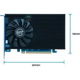 HighPoint Rocket 7604A PCIe Gen5 x16 zu 4-M.2x4 NVMe RAID, RAID-Karte 