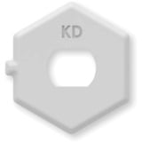 HomeMatic Knaufadapter - DORMA (HmIP-ADA-DL-KD), Halterung 