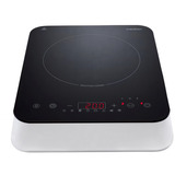 Medion LIFE Induktionskochplatte MD 18490  schwarz/weiß, 2.000 Watt