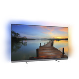 Philips 65OLED910/12, OLED-Fernseher 164 cm (65 Zoll), schwarz/grau, UltraHD/4K, 4-seitiges Ambilight, Sound von Bowers & Wilkins, 120Hz Panel