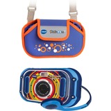 VTech KidiZoom Touch 5.0 Sommerbundle, Digitalkamera blau, inkl. Tasche