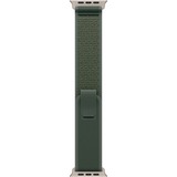 Apple 49 mm Trail Loop, Uhrenarmband grün/titan, Größe S/M