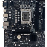 Biostar H610MH, Mainboard schwarz