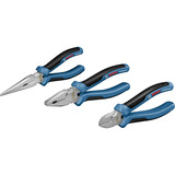 Bosch Professional Akku-Bohrschrauber GSR 12V-15 Professional Set, 12Volt blau/schwarz, 2x Li-Ionen Akku 2,0Ah, 8-teiliges Handwerkzeug-Sortiment, L-BOXX
