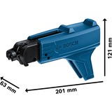Bosch Professional Magazinaufsatz GMA 55, für Trockenbauschrauber blau