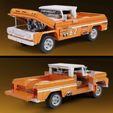 Brick Shop Brick Shop Hot Wheels Elite Series Chevy Pickup, Konstruktionsspielzeug 