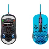 CHERRY Xtrfy M42 RGB, Gaming-Maus blau/schwarz