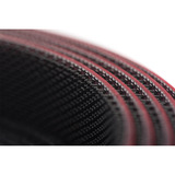 Digitus Klettband Kabelmanagement System, Pilzkopfband schwarz, selbstklebendes Pilzkopfband 5 Meter, Flausch und Klettband 10 Meter