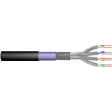 Digitus Professional Cat.7 S/FTP Erdverlegekabel, simplex, PE schwarz, 500 Meter Trommel