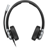 HP POLY Focus 625 Stereo Bluetooth-Headset (C56XPAA) schwarz, Bluetooth, USB-C-Dongle