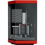 HYTE Y70 , Tower-Gehäuse rot, Tempered Glass