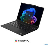 Lenovo ThinkPad X1 Carbon G14 Aura Edition (21V700AXGE), Notebook schwarz, Intel® Core™ Ultra 7 355, Intel® Graphics, 32 GB LPDDR5X, 1 TB (1 TB SSD), Windows 11 Pro