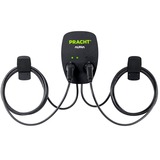 PRACHT Wallbox ALPHA DUO, 2 Ladepunkte 2,3 - 11 kW schwarz, 2x 5,5 Meter Kabel, RFID