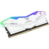 Team Group D516GB 6400-32 RGB wh K2 TEM, Arbeitsspeicher weiß, FF4D532G6400HC32ADC01, Delta RGB, INTEL XMP