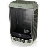 Thermaltake The Tower 300, Tower-Gehäuse hellgrün, Tempered Glass