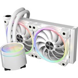 Alpenföhn Gletscherwasser 240 White RGB 240mm, Wasserkühlung weiß